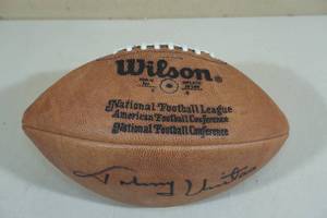 Johnny Unitas Signed Football - JSA Certified