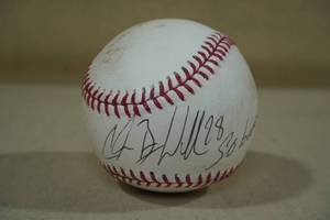 Beanie Wells Signed Baseball - JSA Certified