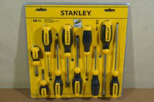 Stanley 10-Piece Screwdriver Set