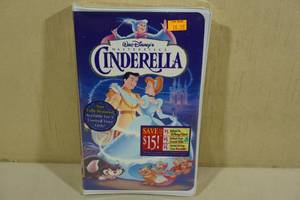 Factory Sealed Disney Cinderella on VHS