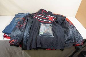 Assorted Mens Clothing -Base Layer, Shirts, Jeans