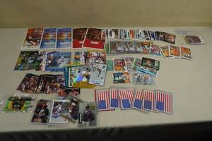 Assorted Sports Cards - Football, Hockey (Gretzky), Basketball