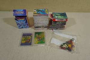 Assorted Collector Cards - Spider-Man, Yu-Gi-Oh, Disney