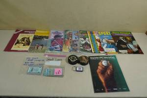 Vintage Sports Programs, Magazines, Event Tickets