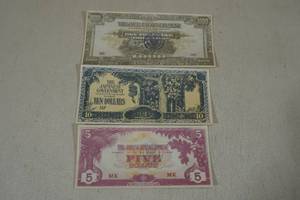 WWII Japanese Government Currency