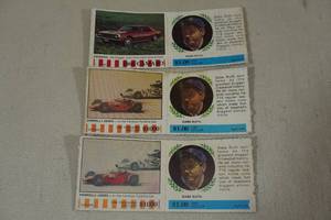 1968 American Oil Winners Circle Game Cards - Babe Ruth