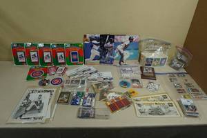 Assorted Baseball Cards and Photos - Maris Stamps, Promo Sets, Novelties