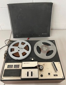 lot 163 image: SONY Stereo TC-350 Reel to Reel Tape Player Recorder
