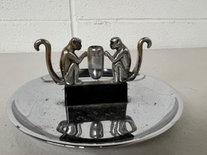 lot 202 image: Vintage HAMILTON Monkey Ashtray