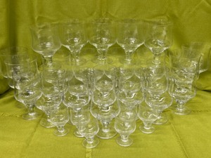 lot 79 image: Large Lot of Stemmed Glassware