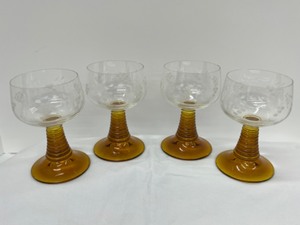 lot 22 image: Set of 4 SCHOTT ZWIESELL Stemmed Glasses