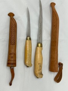 lot 247 image: Vintage J. Marttiini Rapala Fish Fillet Knives