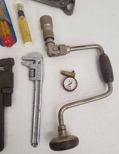 lot 294 image: Variety of Tools including Planer, Wrenches, & Other Misc. Tools