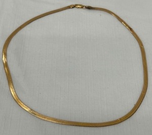 lot 249 image: 14Kt Gold Necklace 6.2gm