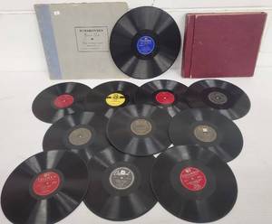 lot 314 image: Vintage Tchaikovsky 10 Album & Nutcracker Suite 12 Record