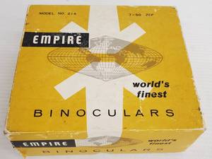 lot 318 image: Vintage EMPIRE Binoculars in Case and Original Box