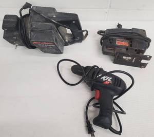 lot 301 image: Black & Decker Belt Sander  SKIL Drill & Jig Saw