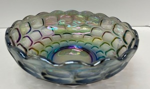 lot 336 image: Vintage FEDERAL GLASS - Smokey Gray Yorktown Bowl