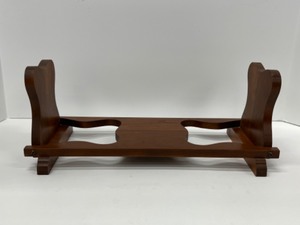 lot 268 image: Antique Amana Folding Wooden Book Rack #1