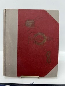 lot 476 image: Vintage Knitting Book from 1893 - Many Litho Sketches and Instructions