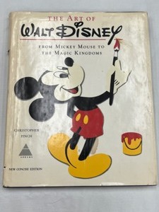 lot 591 image: Vintage THE ART OF WALT DISNEY By Christopher Finch 1983 Edition HC Table Book