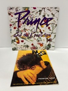 lot 597 image: Vintage 90s PRINCE Collectibles New Power Generation Magazine & World Tour Brochure