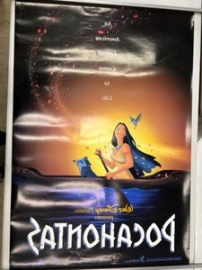 lot 679 image: Pocahontas Movie Poster - Disney
