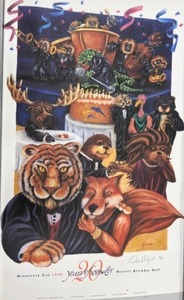 lot 682 image: Minnesota Zoo CHRIS GORECKI Signed & numbered Print