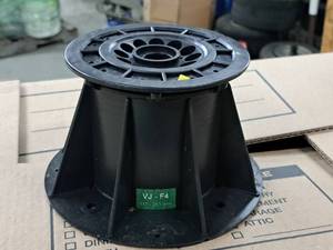 lot 937 image: Lot of (24) Elmich VersiJack 117-201mm Polypropylene Raised Floor Pedestal VJ-F4