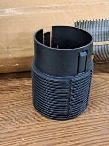 lot 991 image: Lot of (1 Box) Bison Versadjust 1500-lbs 5-78 Polypropylene Quick Clip Coupler VC2 30-count