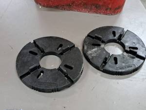 lot 1032 image: Lot of (55) Eterno Rubber Supports RUB38 4-34x38