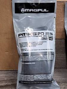 lot 1028 image: Magpul PMAG 20 ARM4 5.56x45 NATO.223 Remington 20 Round Rifle Magazine (in original packaging)