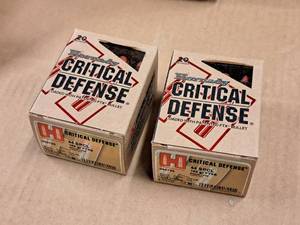 lot 701 image: Lot of (2 Boxes) Hornady Critical Defense FTX 44 Special 165 gr Brass Case Bullets 20-count