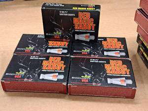 lot 780 image: Lot of (5 Boxes) Brenneke Red Magic Sabot 12 Gauge 2-34 70mm 1oz Shotgun Sabots