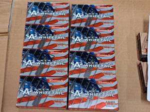 lot 790 image: Lot of (8 Boxes) Hornady American Whitetail 12 Gauge 2-34 1oz Rifled Slugs 5-count