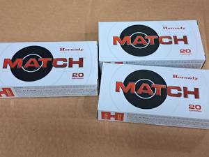 lot 959 image: Lot of (3 Boxes) Hornady Match 6.5 PRC 147 gr ELD Cartridges 20-count