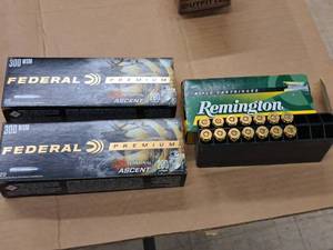 lot 955 image: Lot of (3 Boxes) 300 WSM Ammo Rounds 20-count