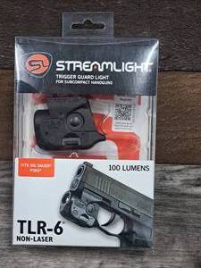 lot 1092 image: Streamlight Sig Sauer P365 Non-Laser Trigger Guard Light TLR-6