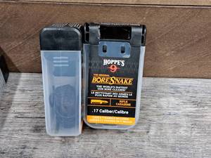 lot 1162 image: Lot of (2) Hoppes No. 9 .17 Caliber Bore Snake