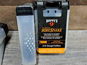 lot 1171 image: Lot of (2) Hoppes No. 9 .410 Gauge Bore Snake