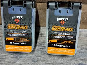 lot 1173 image: Lot of (2) Hoppes No. 9 12 Gauge Bore Snake