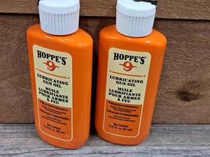 lot 1128 image: Lot of (2) Hoppes No. 9 2.25-oz Lubricating Gun Oil