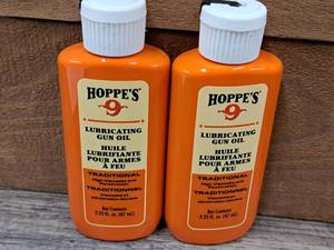 lot 1127 image: Lot of (2) Hoppes No. 9 2.25-oz Lubricating Gun Oil