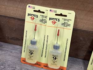 lot 1120 image: Lot of (2) Hoppes No. 9 Lubricating Gun Oil 3060