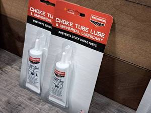 lot 1118 image: Lot of (2) Birchwood Choke Tube Lube and Universal Lubricant