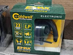 lot 1209 image: Caldwell E-Max Pro Electronic 23dB NRR Earmuffs