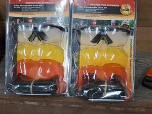lot 1248 image: Lot of (2) Howard Leight Impact Resistant Interchangeable Sport Glasses Kit