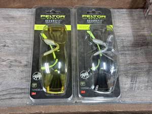 lot 1254 image: Lot of (2) 3M Peltor Sport Securefit Safety Eyewear