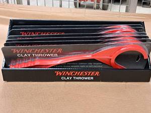 lot 1186 image: Lot of (1 Case) Winchester Clay Throwers 6-count