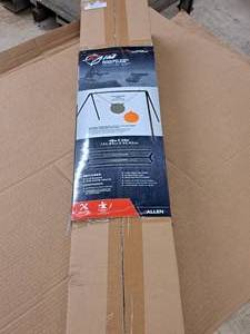 lot 1177 image: Custom Target Solutions EZ Aim Quick-Set Steel Target Stand